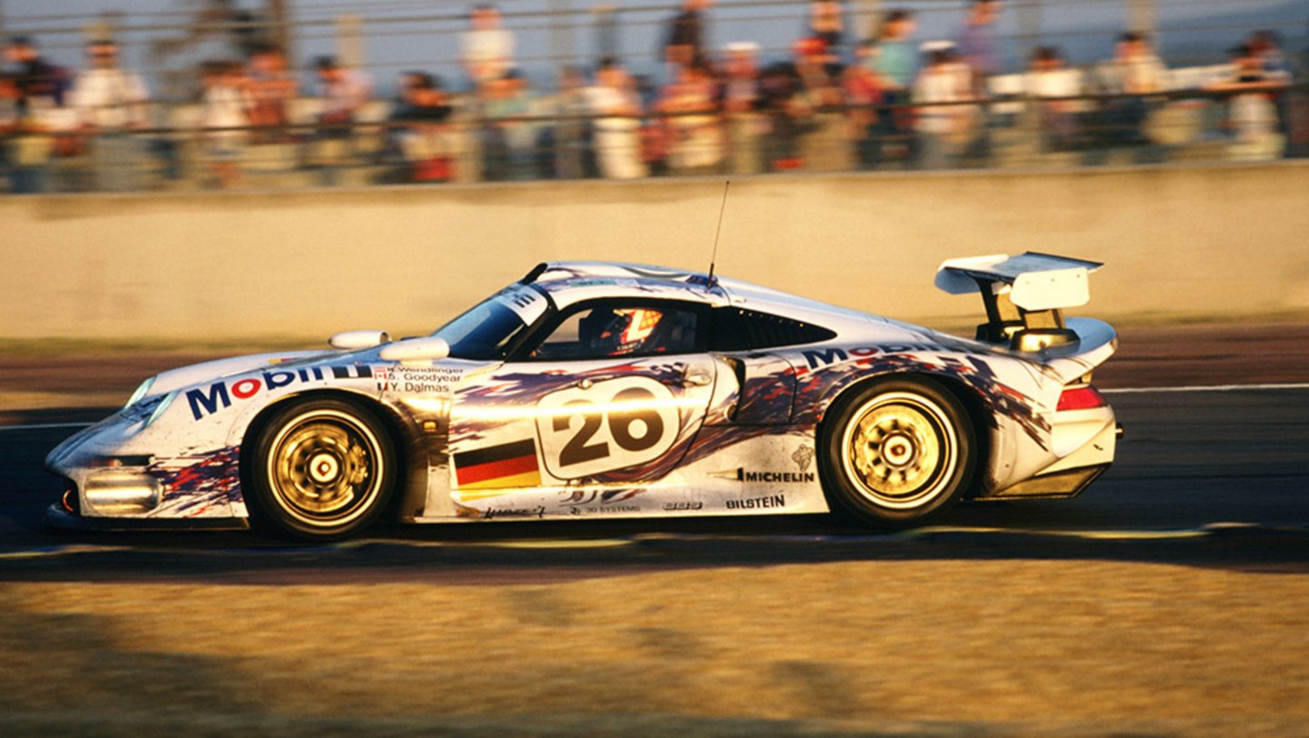 1996, Le Mans, 911 GT1, Motorsport