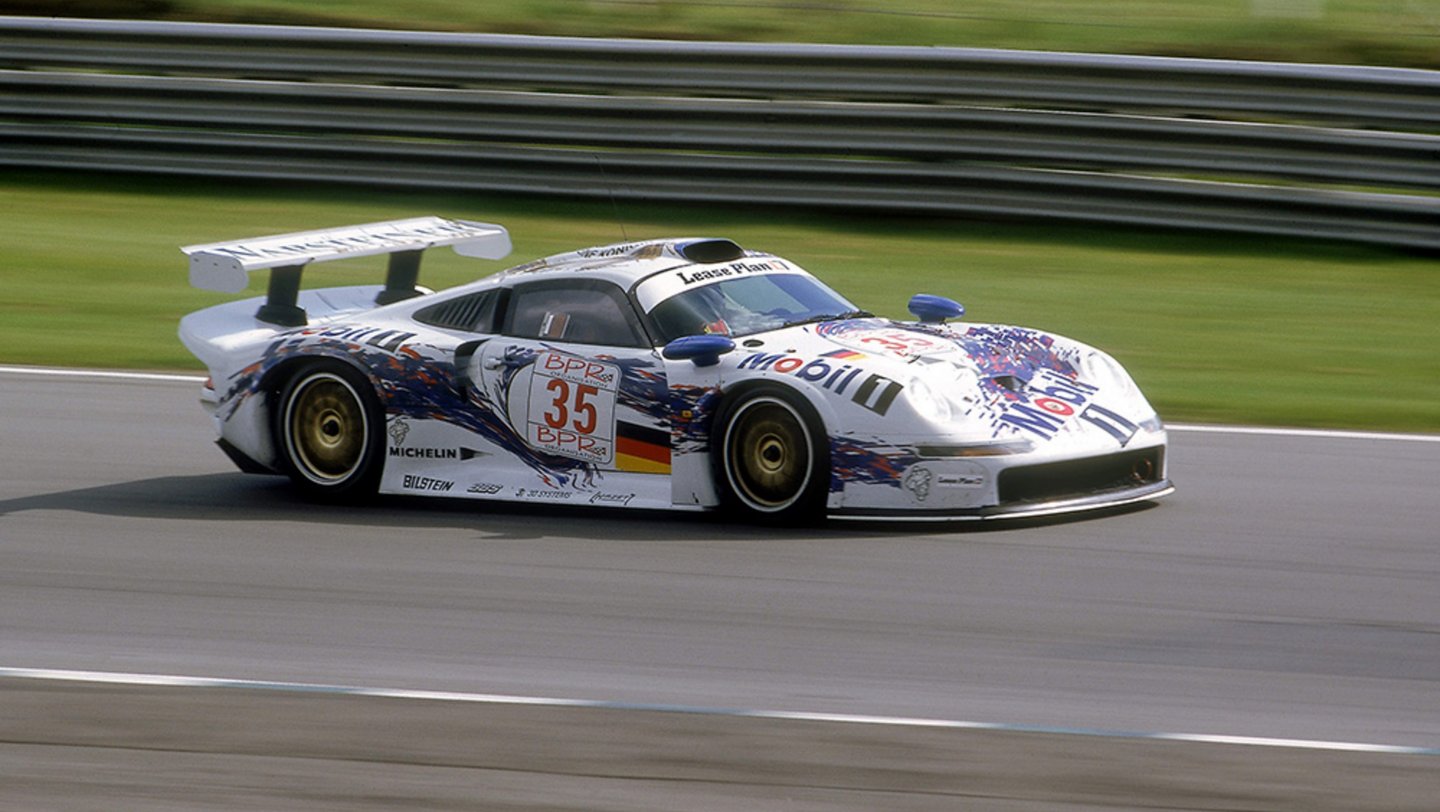 1996, 911 GT1, Rennwagen, Motorsport