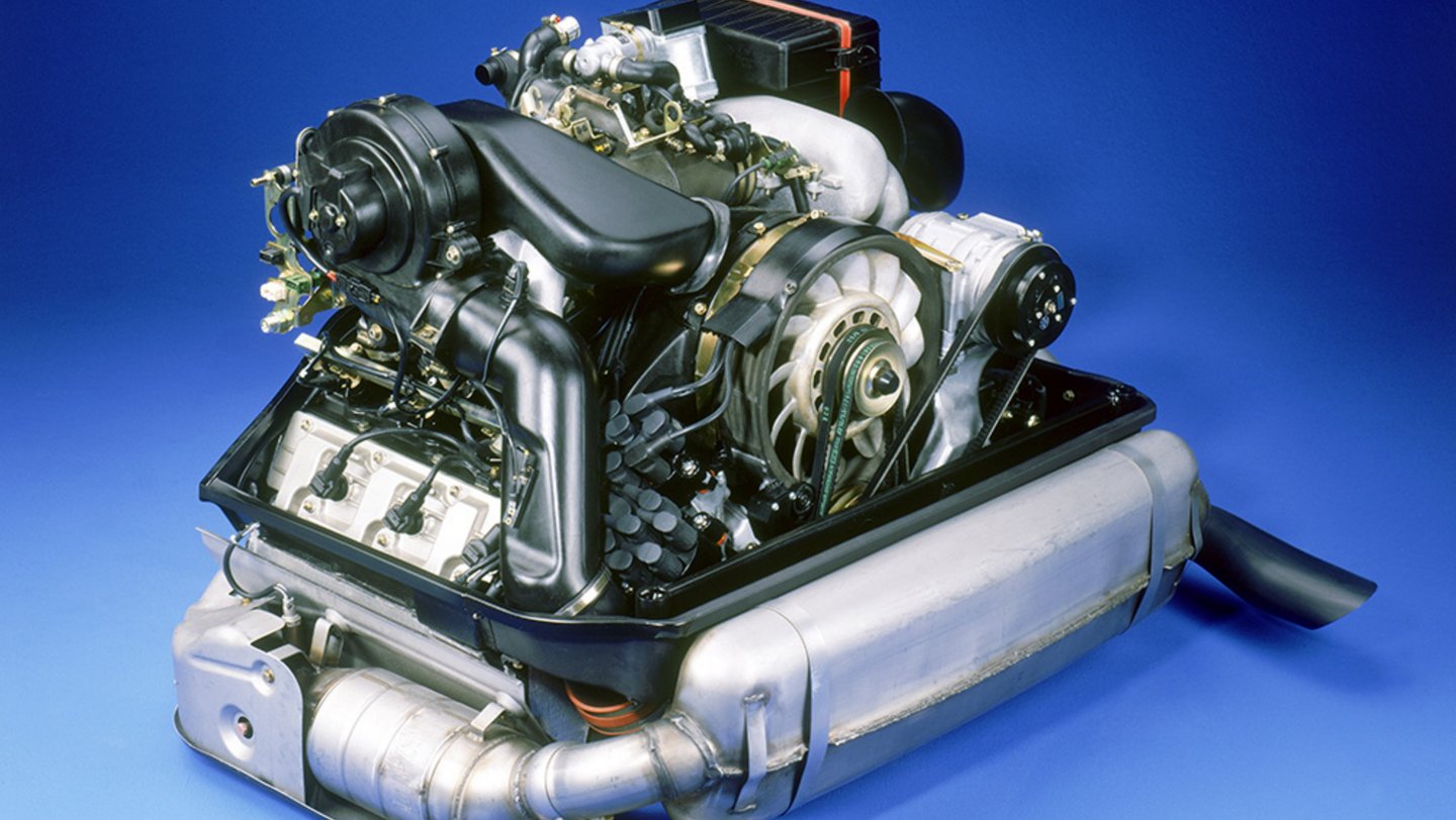 1989, 911 Carrera 4, 3.6 Liter-Motor