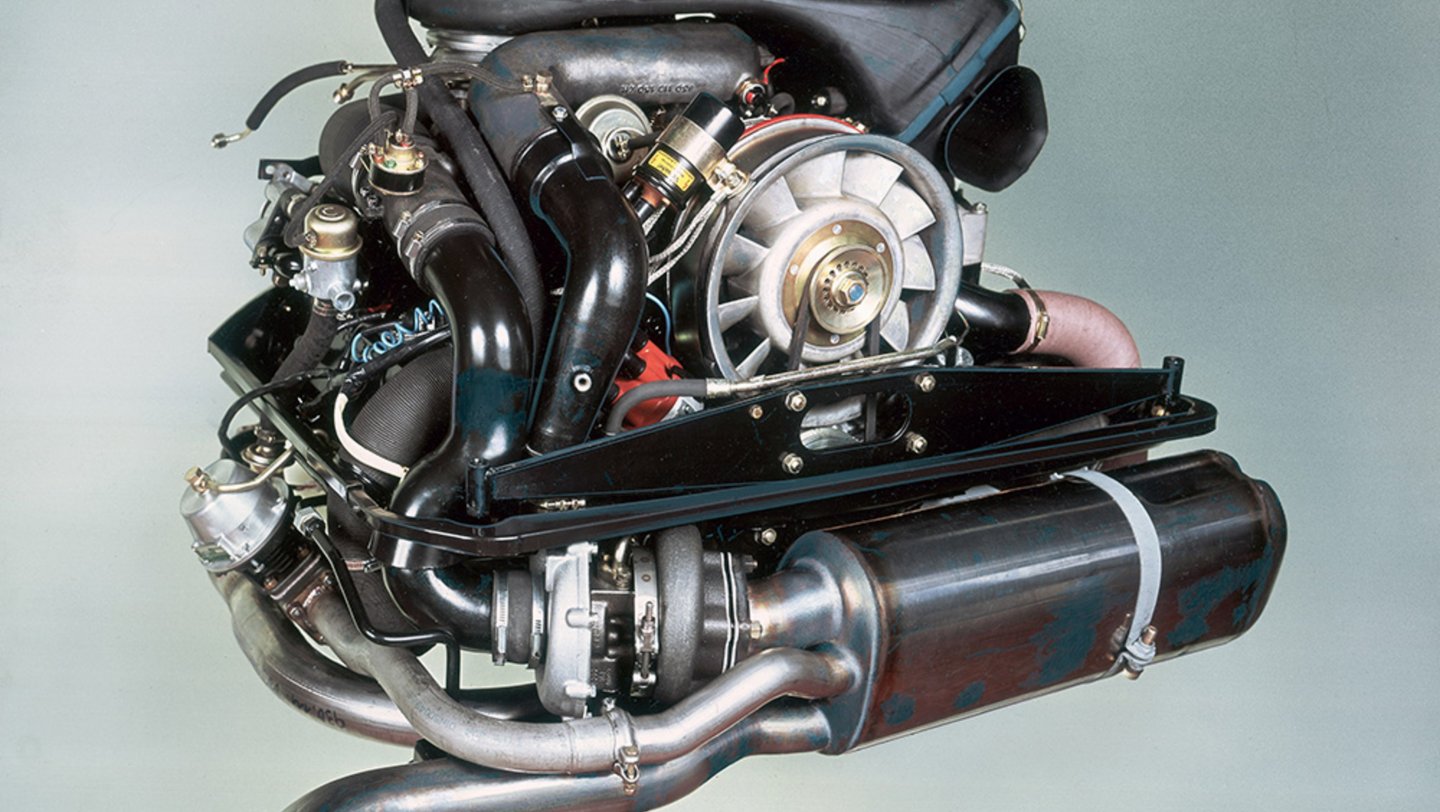 1975, 911 Turbo Motor, 3.0 Liter-Motor