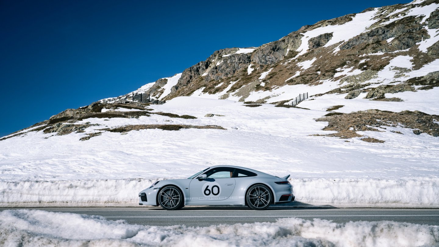 911 Sport Classic, Engadin, Schweiz, 2023, Porsche Schweiz AG