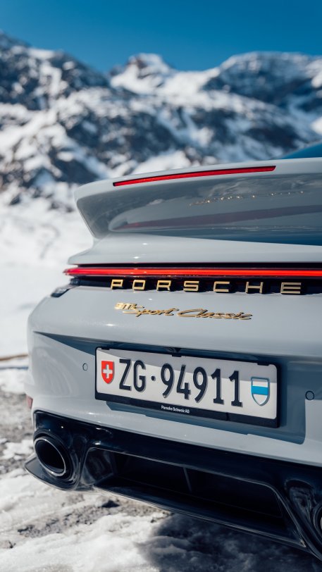 911 Sport Classic, Engadin, Schweiz, 2023, Porsche Schweiz AG