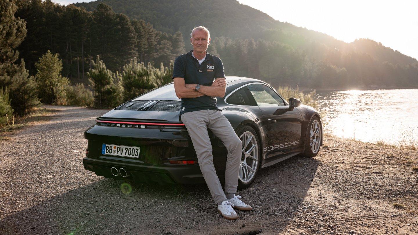 Andreas Preuninger, Director GT cars, Calabria, 2023, Porsche AG