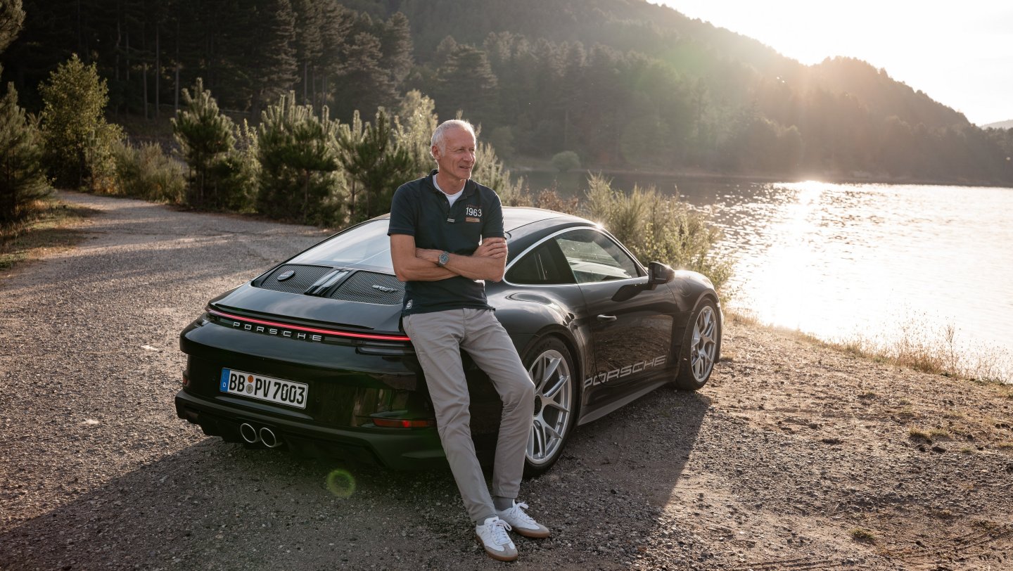 Andreas Preuninger, Director GT cars, Calabria, 2023, Porsche AG