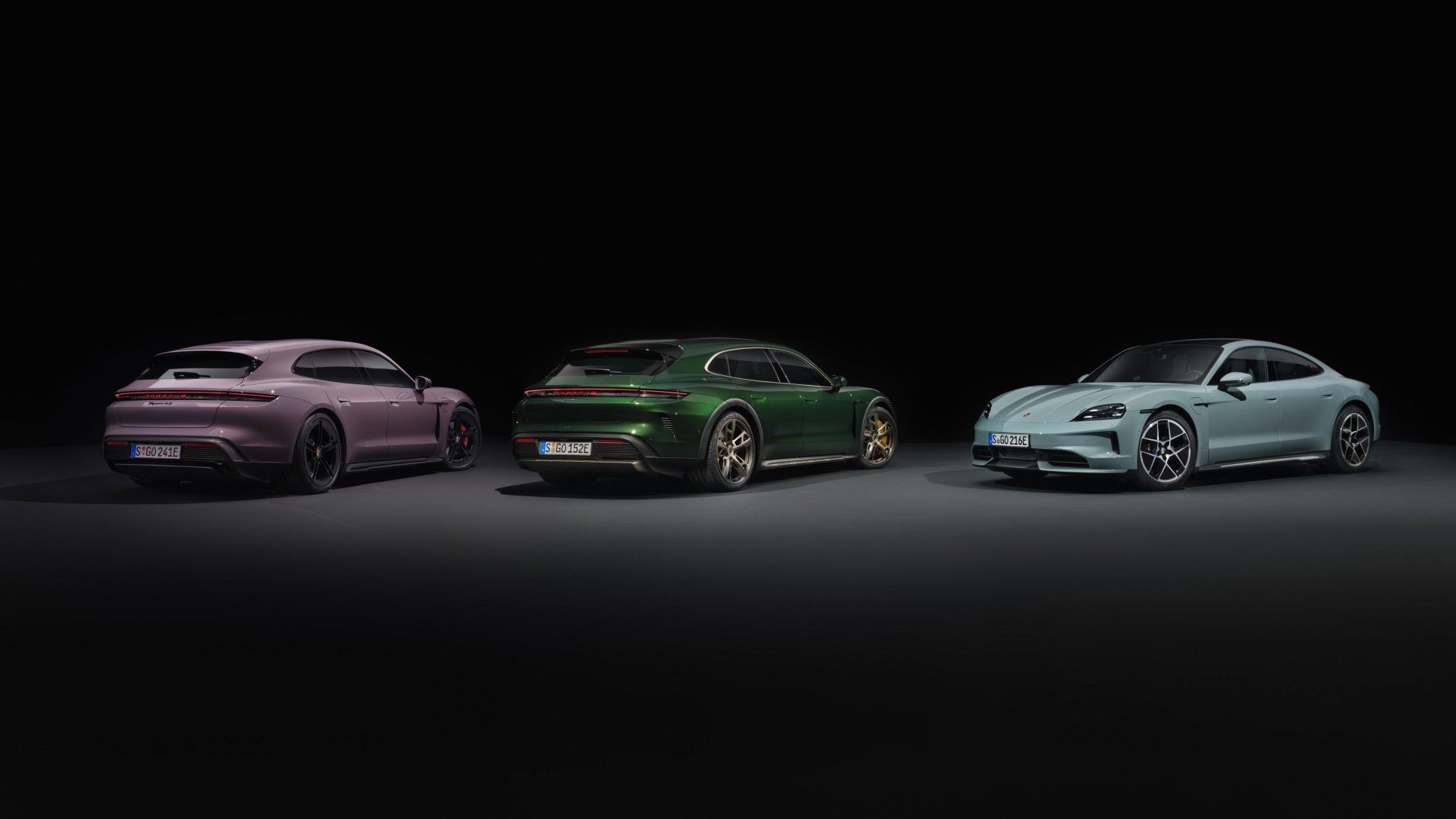 Taycan 4S Sport Turismo, Taycan Turbo Cross Turismo, Taycan (i-d), estudio, 2024, Porsche AG