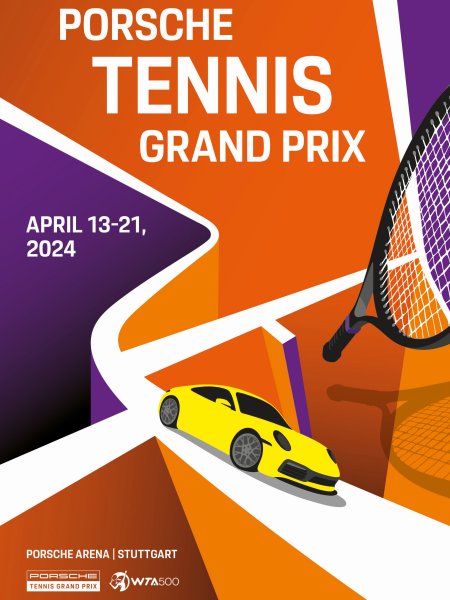 Porsche Tennis Grand Prix 2024; Poster